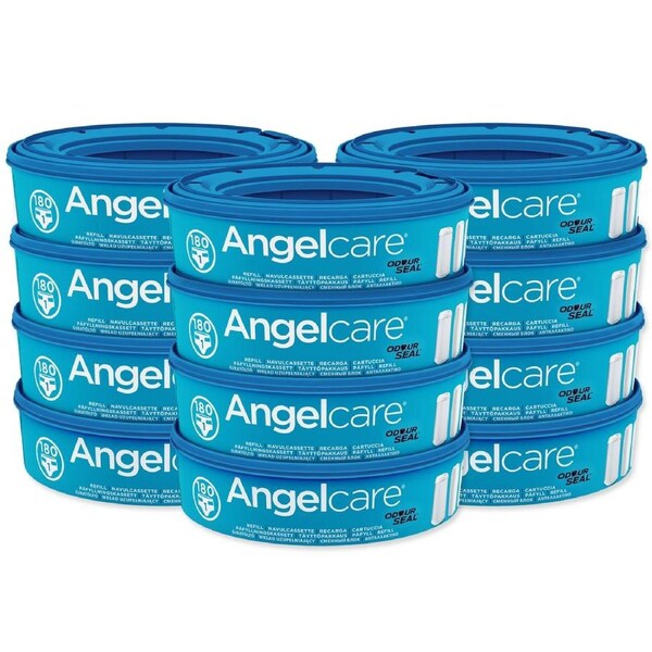 Angelcare Nappy Bin Refill Cassettes 4 pack