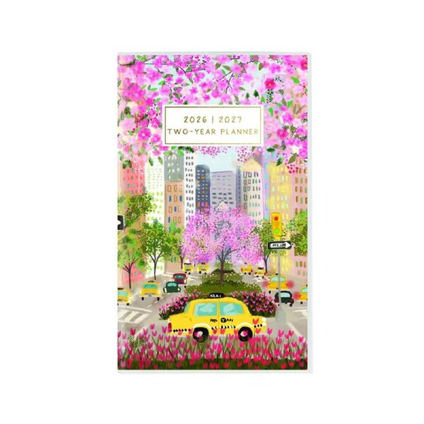 2026-2027 2-Year Planner Joyful Landscapes Pocket Month to View, Graphique de France GF45152