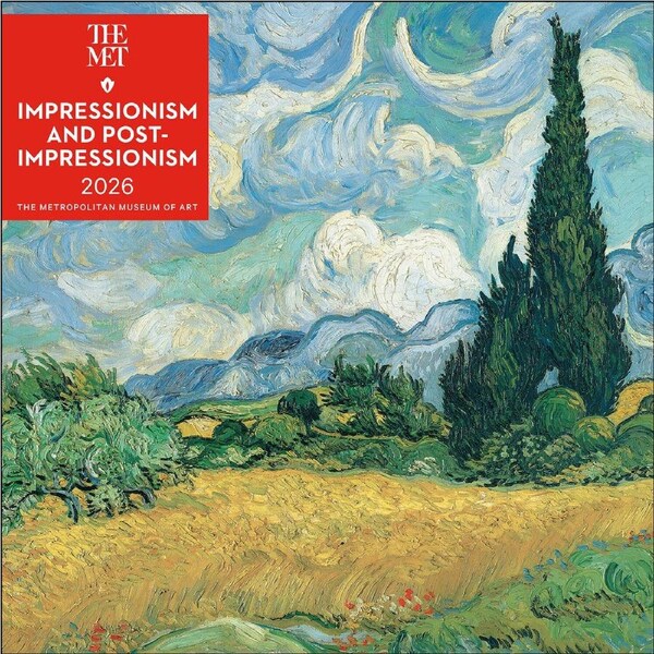 2026 Calendar Impressionism And Post-Impressionism Square Wall, Abrams AM82770
