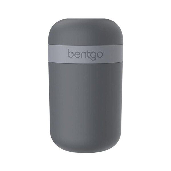 Bentgo Dual-Sealing Lightweight Snack Cup Food Container 590ml Dark Grey