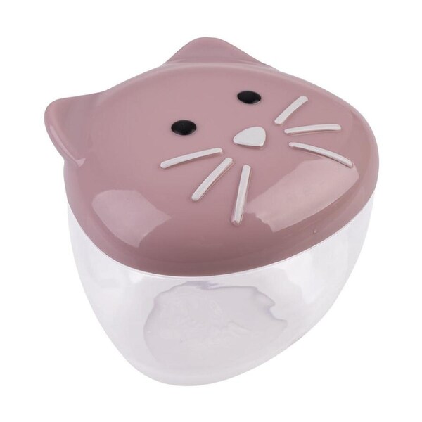 Melii Luxe 3D Animal Leak-Proof Snack Container Lunch Box 232ml Cat
