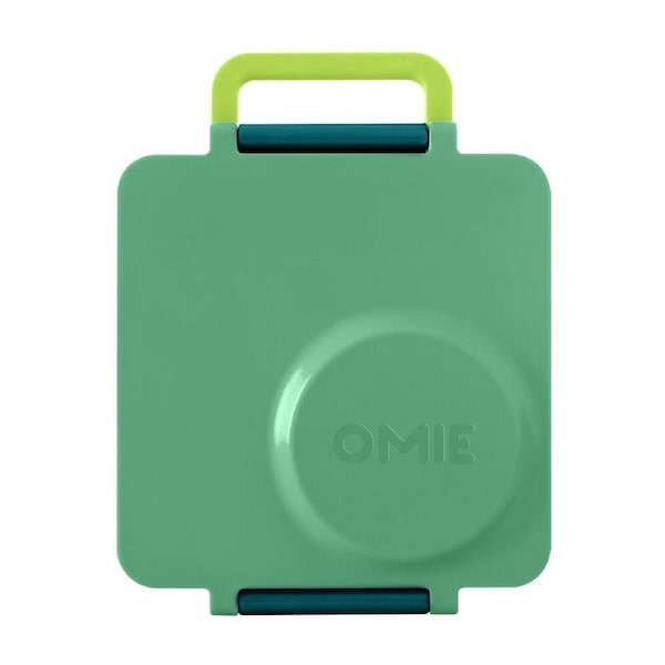 Omie Omiebox Hot&Cold Stainless Steel Bento Box 21.59x19.05x7.62cm Meadow