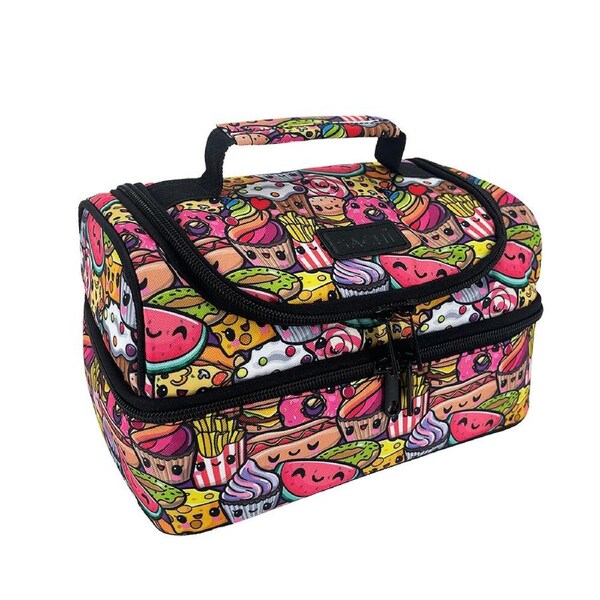 Sachi Style 235 Insulated Double Decker Lunch Bag 25.5x17x14cm Squishies