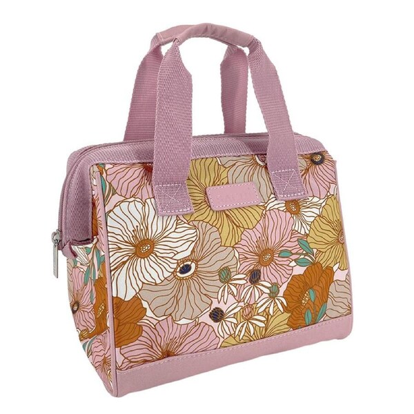 Sachi Style 34 Insulated Leak-Proof Lunch Bag 24x17x22cm Retro Floral