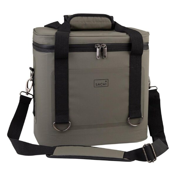 Sachi Insulated 10L Intrepid Leak-Proof Cooler Bag 33x22.5x31cm Khaki