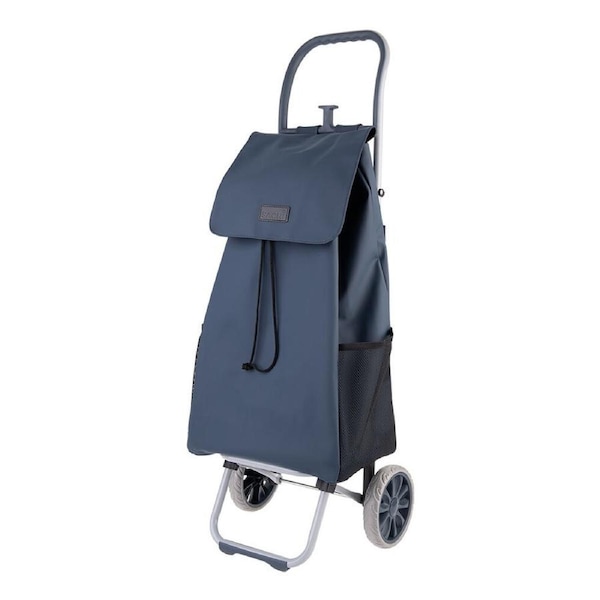 Sachi Cosmo Weatherproof Durable Grocery Wheeled Shopping Trolley 38L Indigo