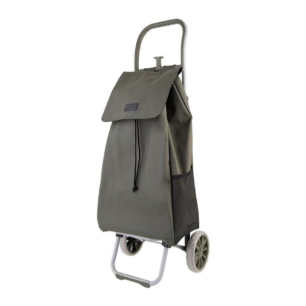 Sachi Cosmo Weatherproof Durable Grocery Wheeled Shopping Trolley 38L Olive