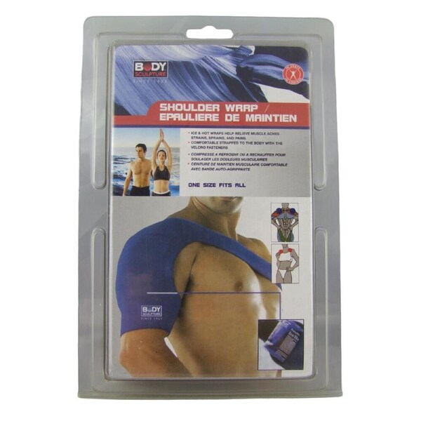 Body Sculpture Shoulder Support Wrap Protector Hot/Cold Therapy Neoprene