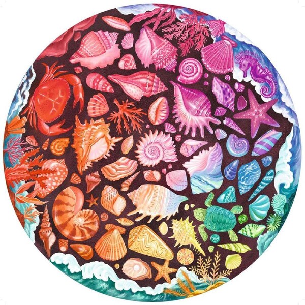 Ravensburger Circle Of Colours Mandala Puzzle - 500 Piece Round Color Challenge For Relaxation