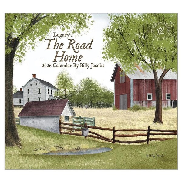 2026 Calendar The Legacy The Road Home Calendar Fits Wall Frame