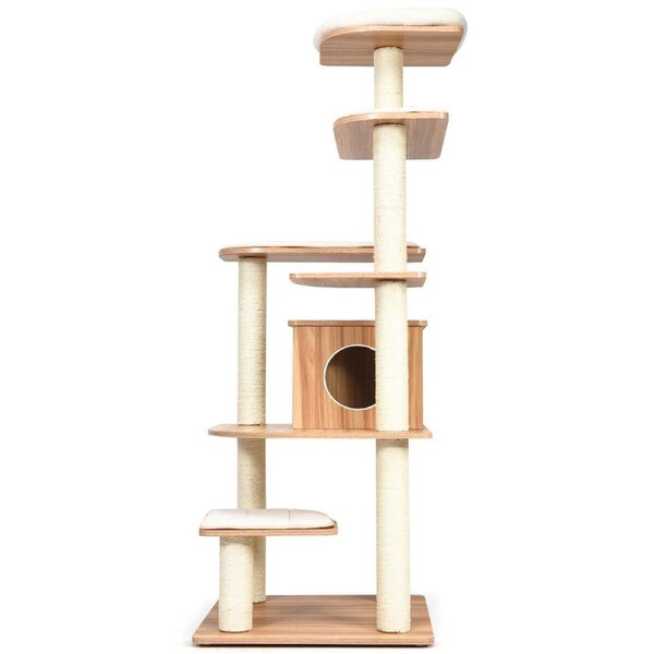 P&P Cat Tree Scratcher Tower Kitten Condo House Activity Center Scratching Posts