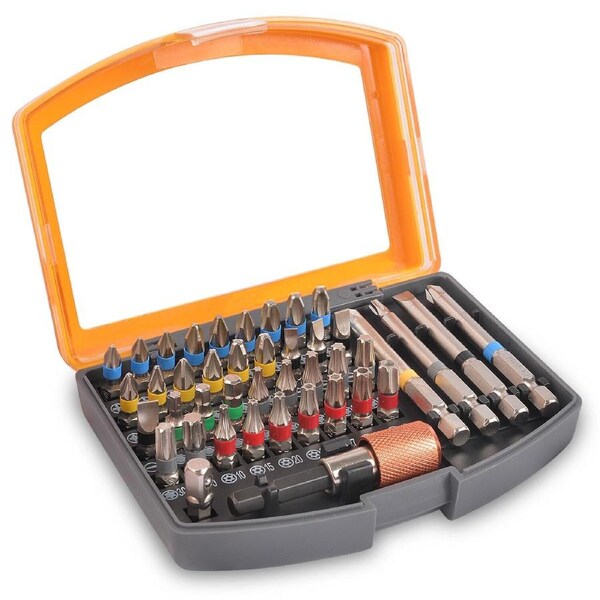 P&P 42-Piece Cr-V Security Screwdriver Bits Set