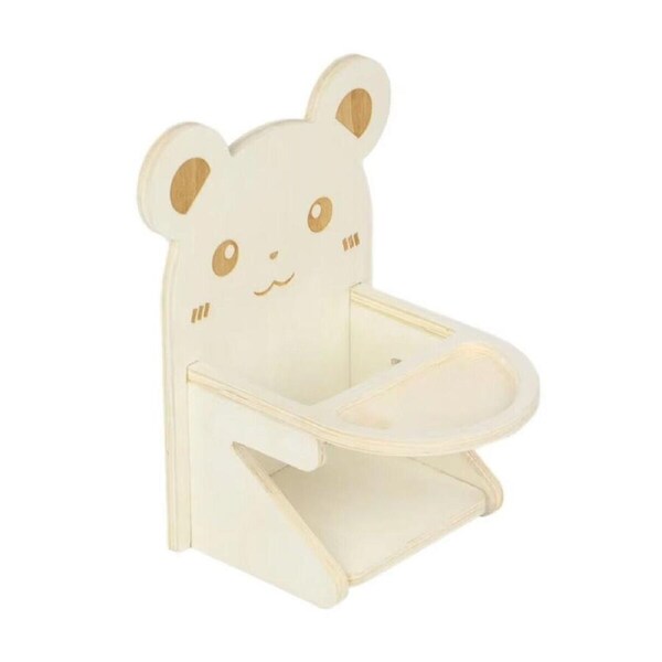 P&P Small Animal Feeding Set Hamster Table Andchair Pet Dining Furniture Accessories