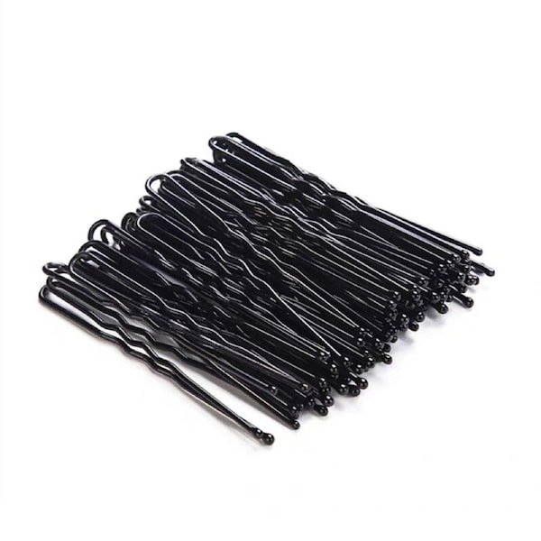 P&P 100Pcs 5Cm U Shape Hair Pins Bobby Clip Style Bun Tool Womens Girls Accessory