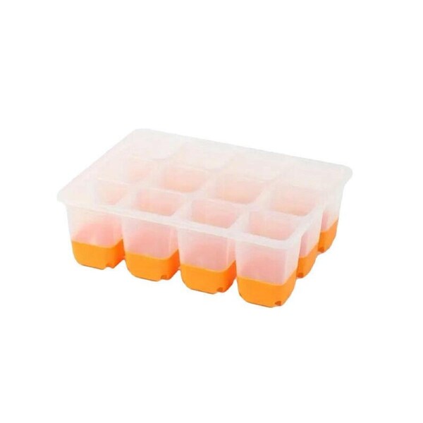 P&P 10Pcs 12 Hole Nursery Pots Planting Trays Reusable Easy To Clean Burrow Boxes Au