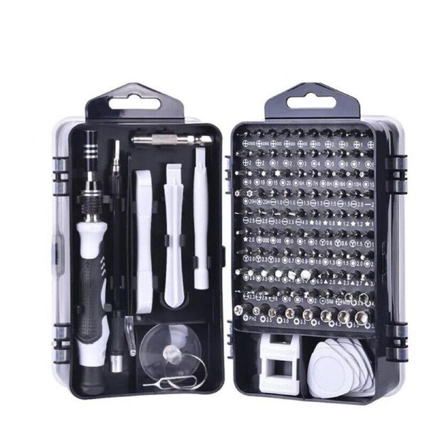 P&P 117 In 1 Precision Screwdriver Set Computer Pc Phone Watch Repair Tool Kit Diy