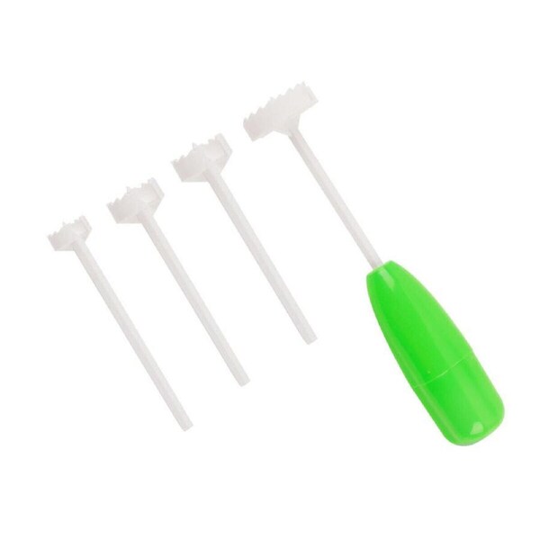 P&P 2Pcs Fruit And Vegetable Spiral Cutter Corer Drill Spiralizer Kitchen Tool Set