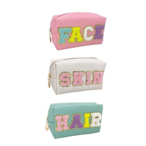 P&P 3Pcs Large Capacity Waterproof Cosmetic Toiletry Organizer Portable Travel Bag