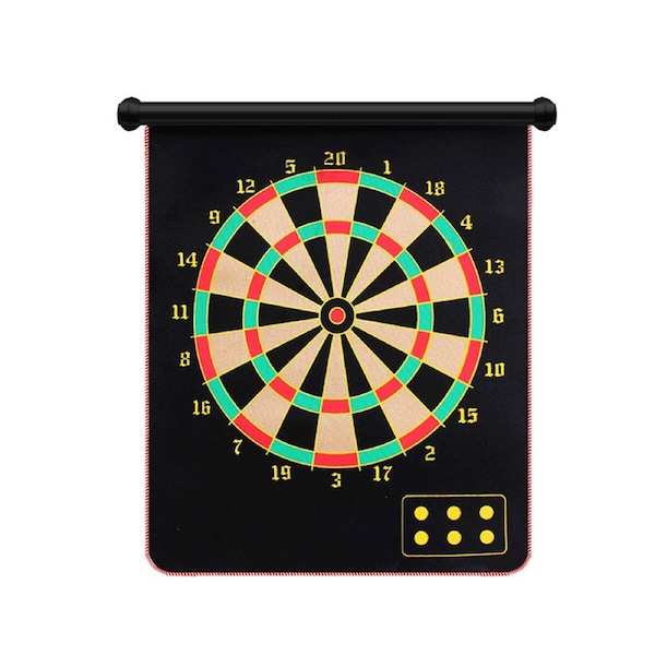 P&P 7Pcs Double Sided Magnetic Dartboard Set For Kids And Adults Dart Game Board Au