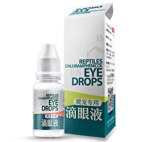 P&P 8Ml Reptile Eye Drops Chloramphenicol Tortoise Infection Treatment Health Care