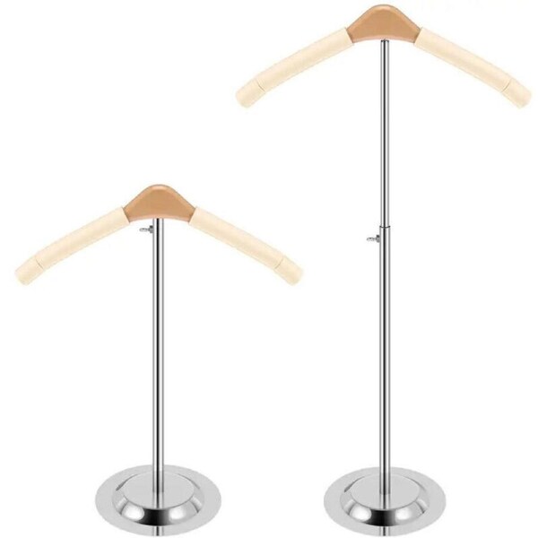 P&P Adjustable T-Shirt Display Stand Shoulder Garment Rack Coat Holder For Clothes