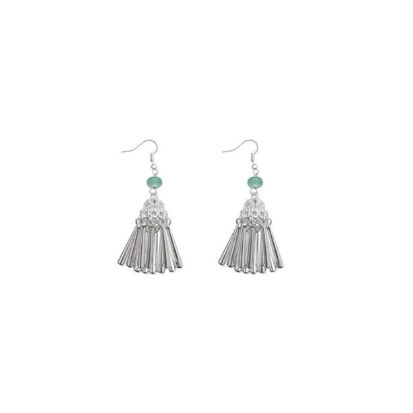 P&P Bohemian Vintage Ethnic Tassel Long Earrings Stylish Jewelry For Women Fashion