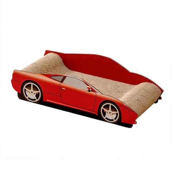 P&P Cat Scratching Board Sports Car Shape Wear Resistant Claw Grinding Toy Forkitten