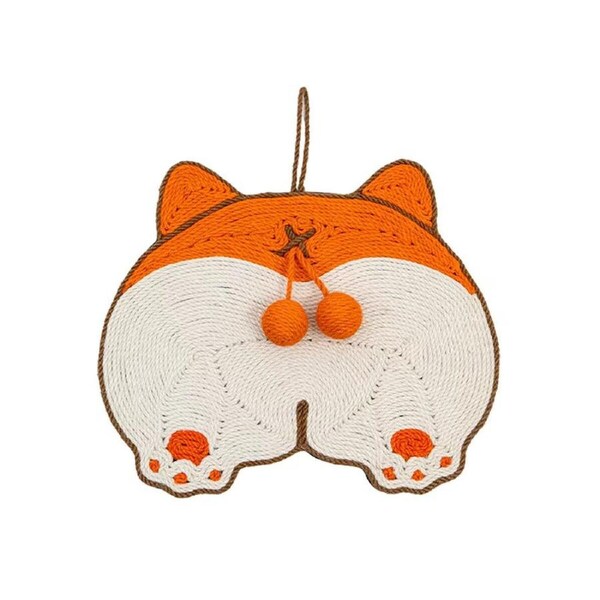 P&P Durable Pet Cat Scratching Mat Hangable Scratch Pad Toy Wear Resistant For Cats