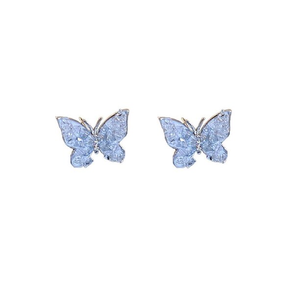 P&P Elegant Butterfly Earrings Fashion Jewelry For Women Daily Wear Versatile Gifts