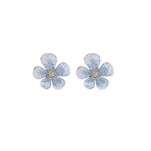 P&P Elegant Flower Earrings For Women Fashion Gift For Daily Wear Orspecial Occasion