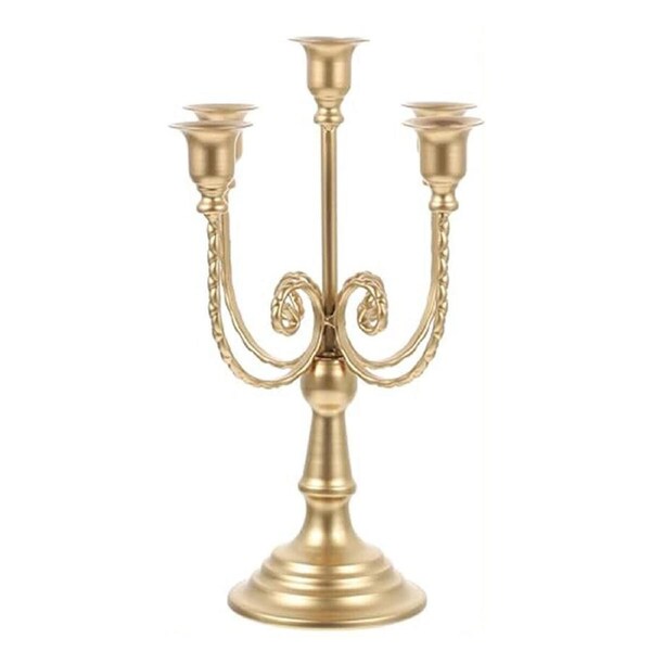 P&P European Metal Candle Holder Retro Decorative Ornament For Home And Hotel Decor