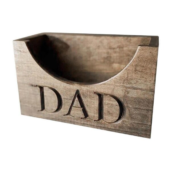 P&P For Dad Rustic Wooden Hat Holder Display Stand Hat Storage Box For Baseball Caps