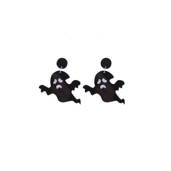 P&P Ghost Earrings Halloween Jewelry Women Punk Style Gothic Accessories For Her Au