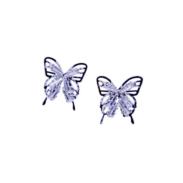 P&P Hollow Butterfly Earrings For Women Summer Fashion Jewelry Elegant Gift For Her