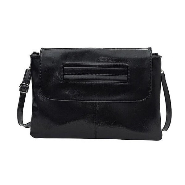 P&P Large Women'S Briefcase Shoulder Bag Simple Crossbody Handbag Business Tote Au