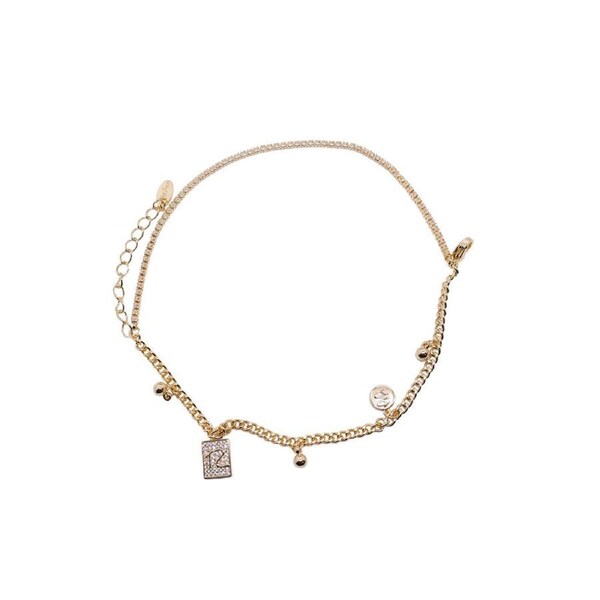 P&P Luxury Gold Plated Bracelet Multi Billionaire Stylish For Men Women Gift Beauty