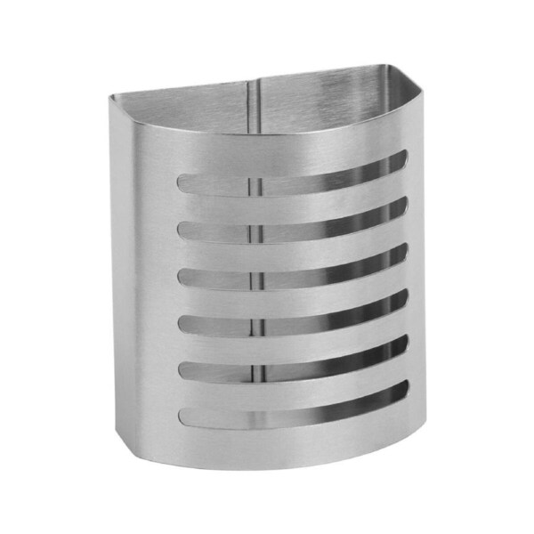 P&P Modern Stainless Steel Pen Holder Multifunctional Desk Stationery Organizer Au