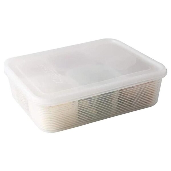 P&P Plastic Refrigerator Storage Box Crisper Food Organizer Set Sealed Fresh Keeper