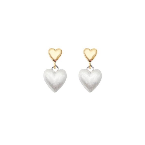 P&P Sweet Love Heart-Shaped Earrings For Women-Elegant & Trendy Fashion Jewelry