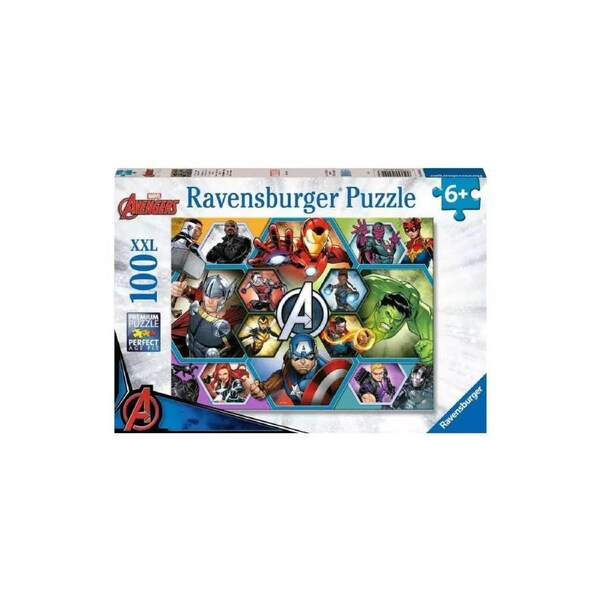Ravensburger Avengers Earths Mightiest Heroes Puzzle 100Pc