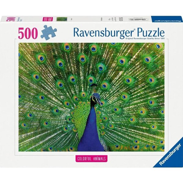 Ravensburger - Peacock Puzzle 500 Piece