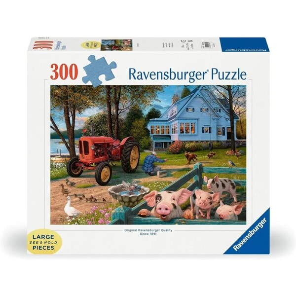 Ravensburger - Country Life Puzzle 300 Piece Large Format