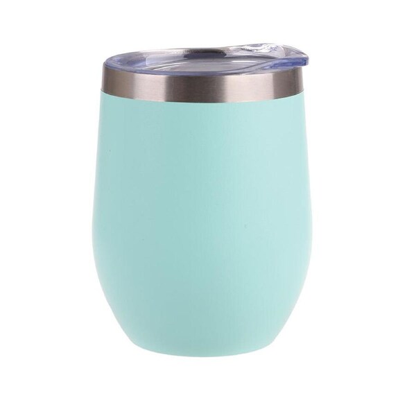 Oasis Stainless Steel Insulated Wine Tumbler Double Walled 330ml Matte Mint