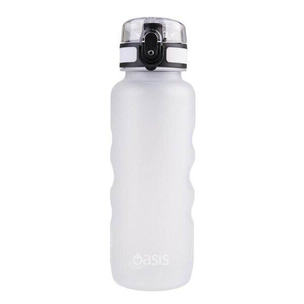 Oasis Tritan Ergonomic Leak-Proof Sports Water Drink Bottle 750ml White