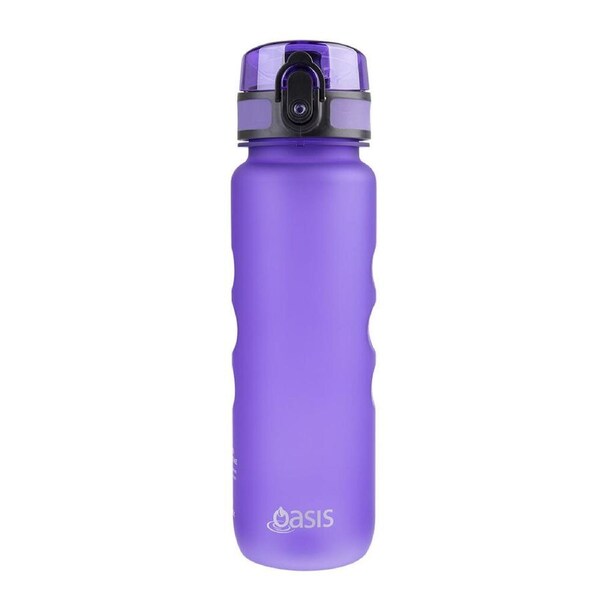 Oasis Tritan Ergonomic Leak-Proof Sports Water Drink Bottle 550ml Purple