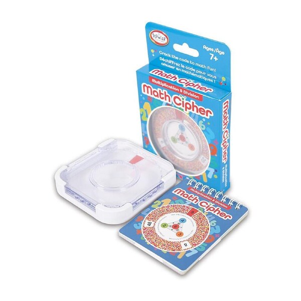 Popular Playthings Math Cipher Multiplication Division Kids 7y+ Educational Game