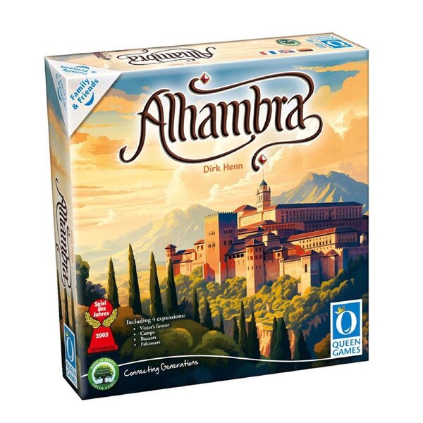 Huch! Alhambra Family & Friends Board Strategy Game Kids Children 8y+