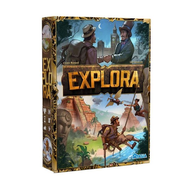 Huch! Explora Auction/Bidding Strategy Board/Card Game Kids/Family 9y+