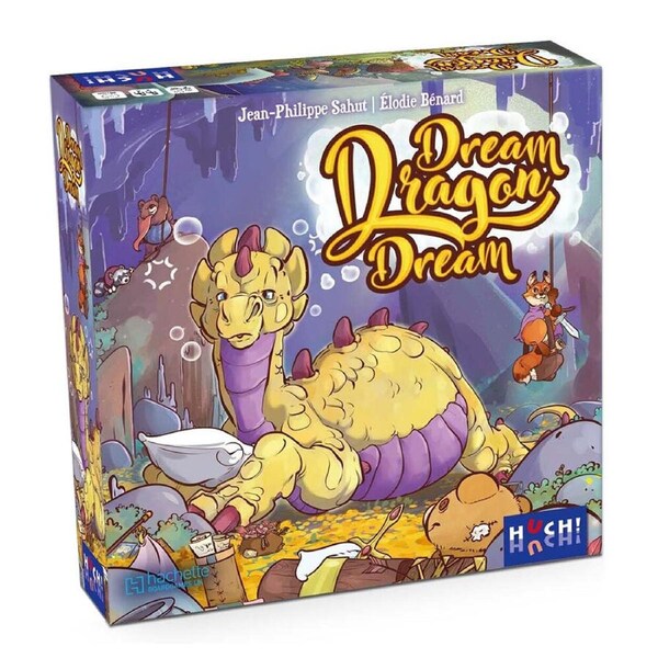 Huch! Dream Dragon Cooperative Memory Treasure Hunt Board Game Kids 6y+