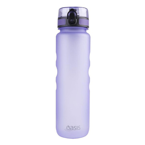 Oasis Tritan Ergonomic Textured Sports Water Drinking Bottle 1L Lilac